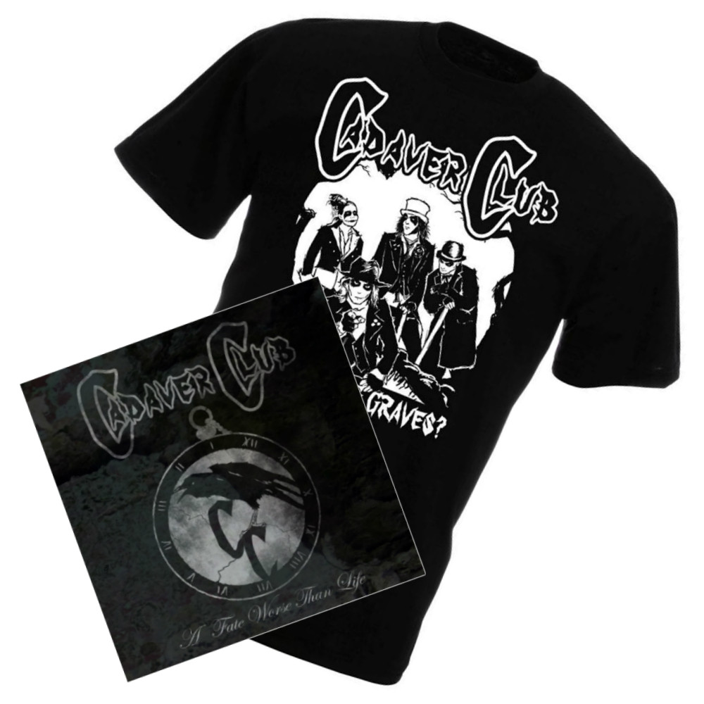 Cadaver Club - CD + T-shirt Bundle